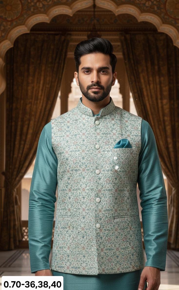 MEN'S KURTA PYJAMA JACKET