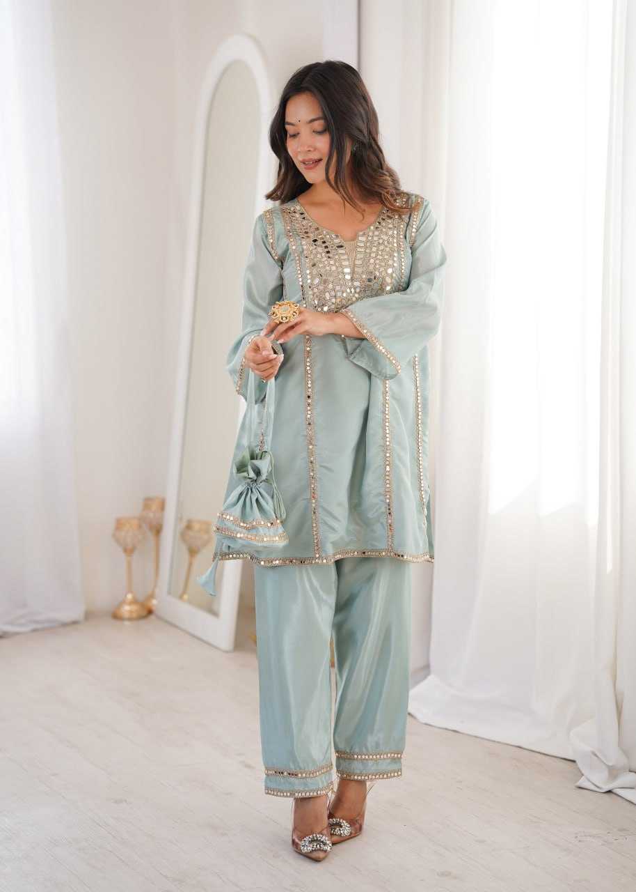 DESIGNER PARTY WEAR KURTI PANT