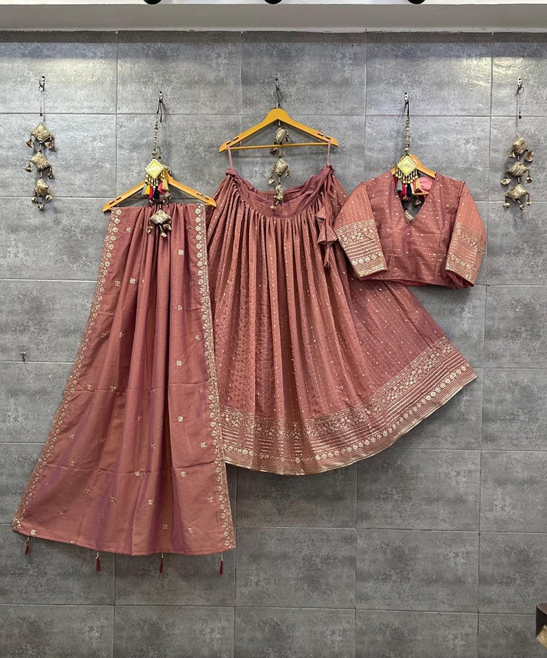 READY TO WEAR HEAVY PARTY WEAR LEHENGA