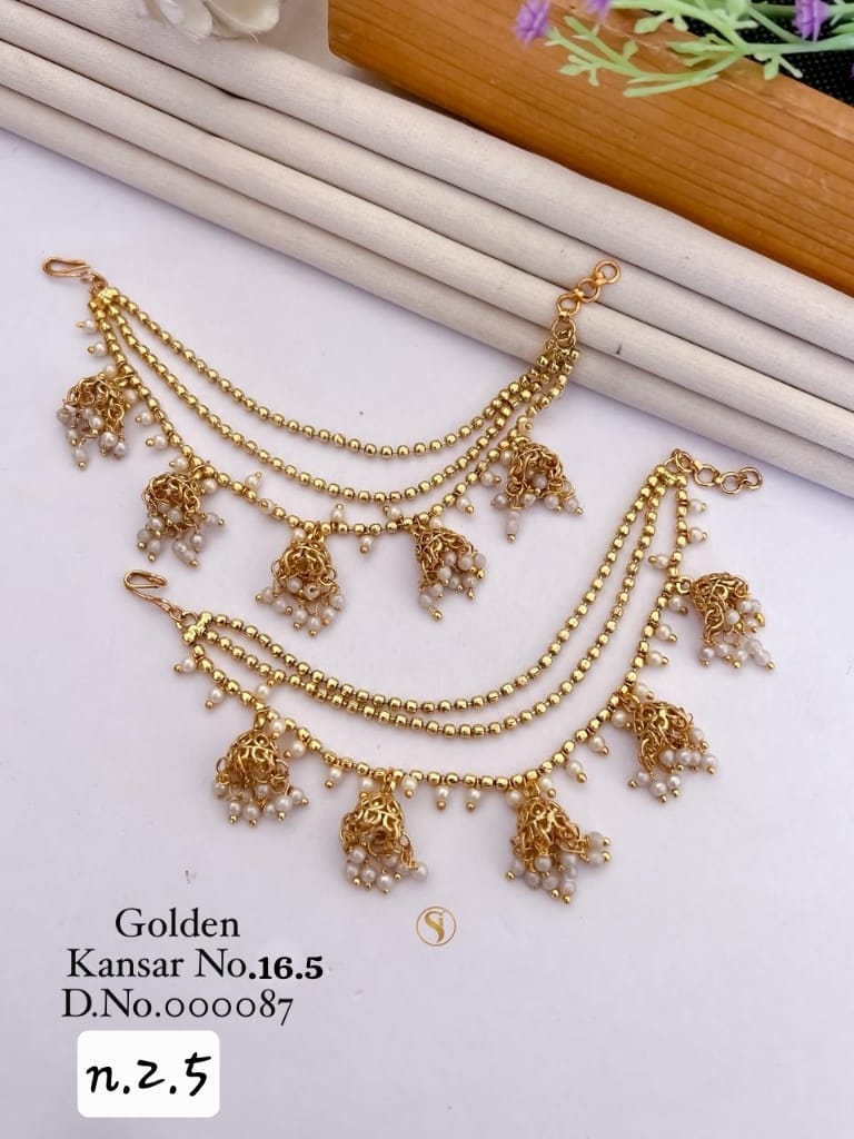 BAHUBALI STATEMENT CHAIN EARRING