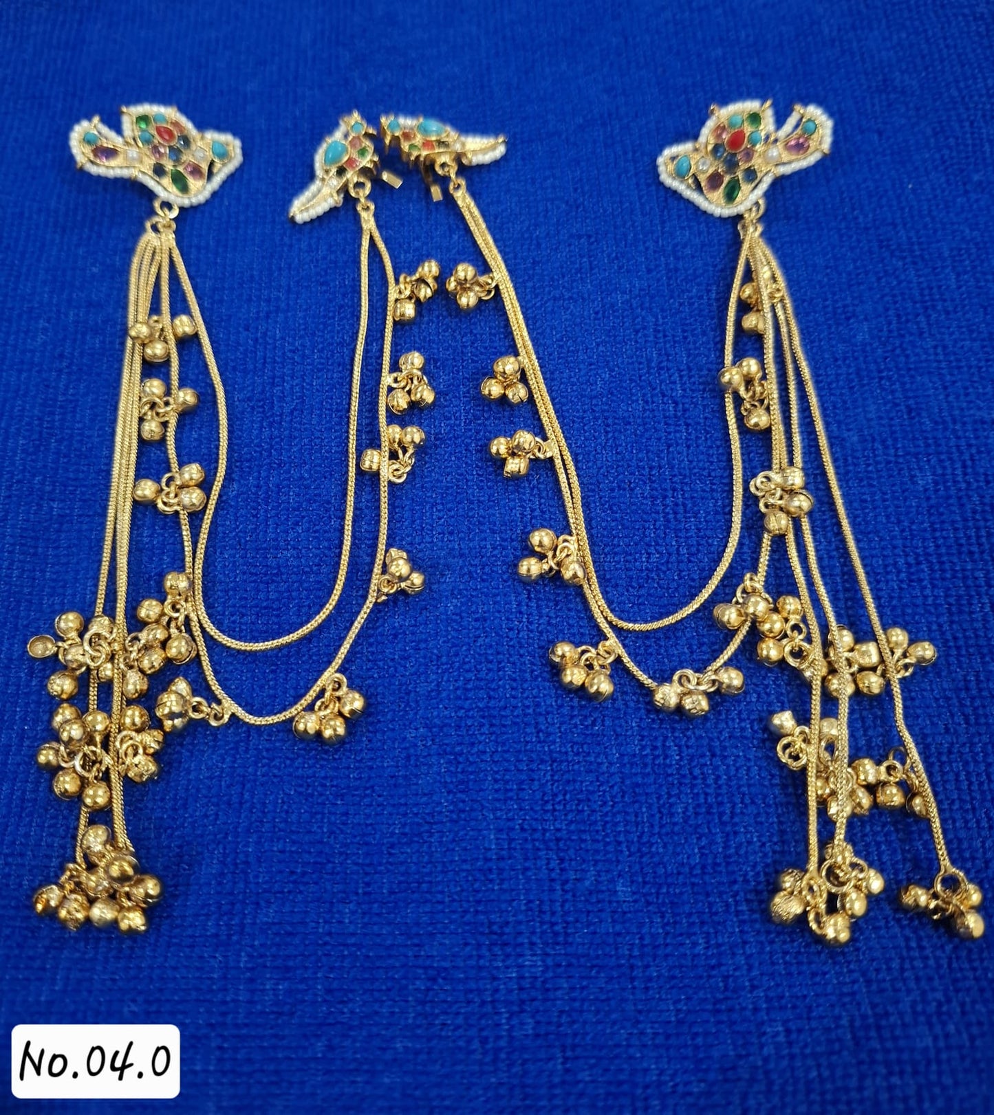 BAHUBALI STATEMENT CHAIN EARRING