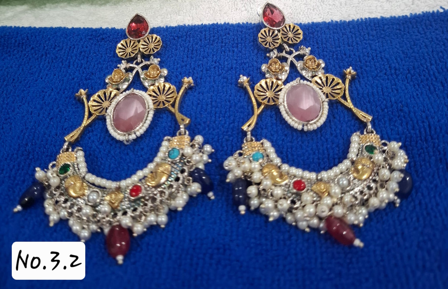 BEAUTIFUL FUSION LONG EARRING