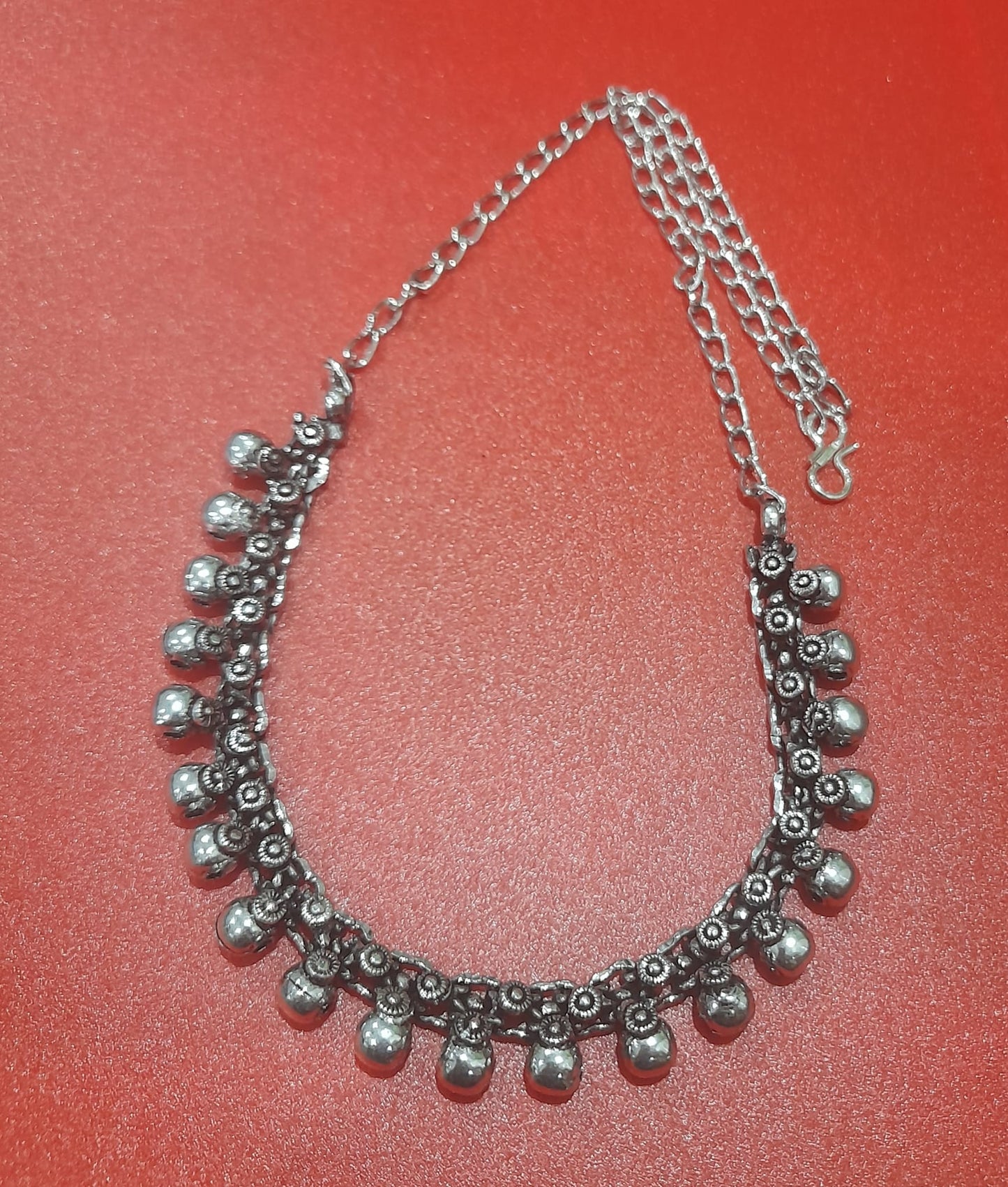 OXIDISED CHOKER
