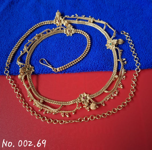 GOLD PLATED BEAUTIFUL WAIST BELT