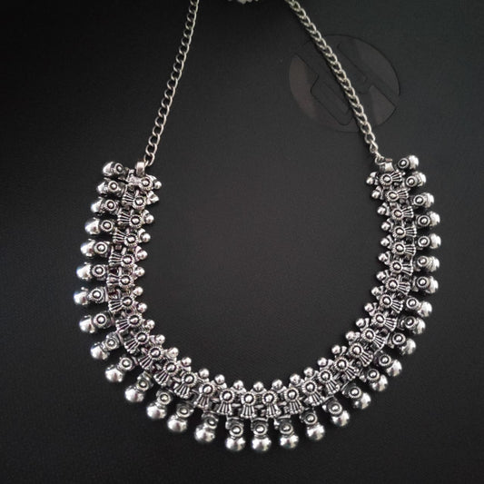 OXIDISED CHOKER