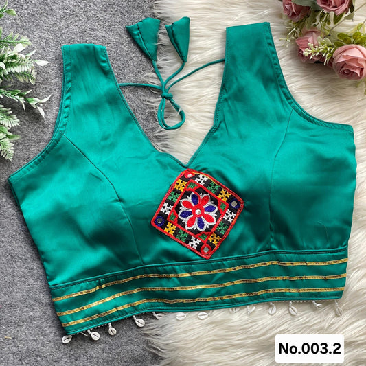 GAMATHI PRINT READY TO WEAR BLOUSE - FIROZY