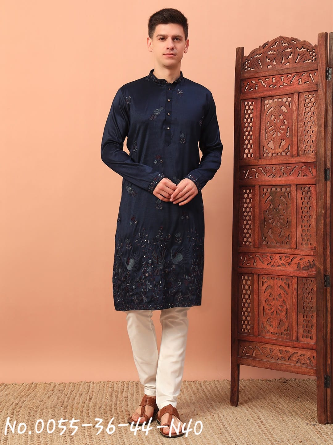 MEN’S KURTA PYJAMA HEAVY SMART SILK