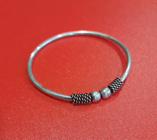 OXIDISED KADA- SIZE - ADJUSTABLE
