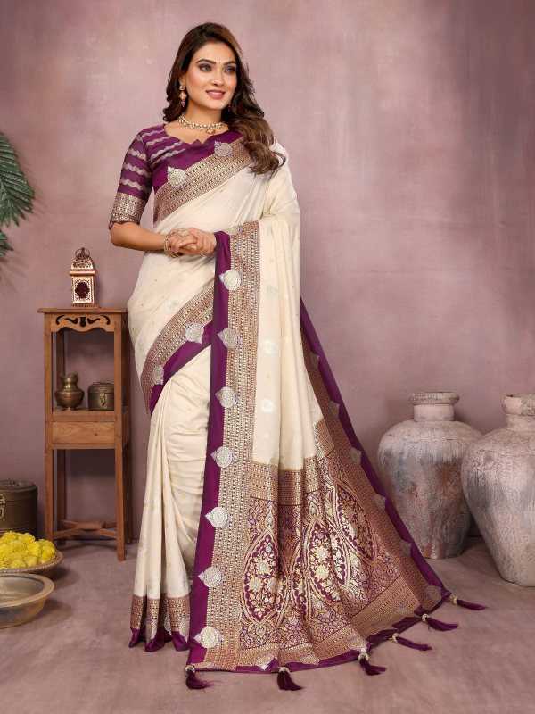 HEAVY SAREE WITH STITCHED BLOUSE