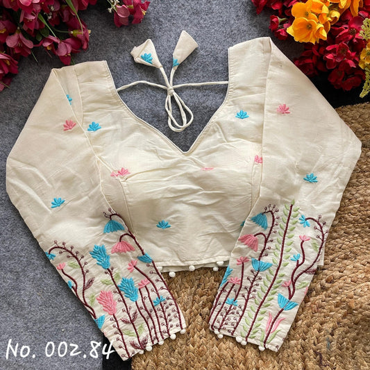 READY TO WEAR BLOUSE -KHADI- PERFECT FOR SAREE AND LEHENGA