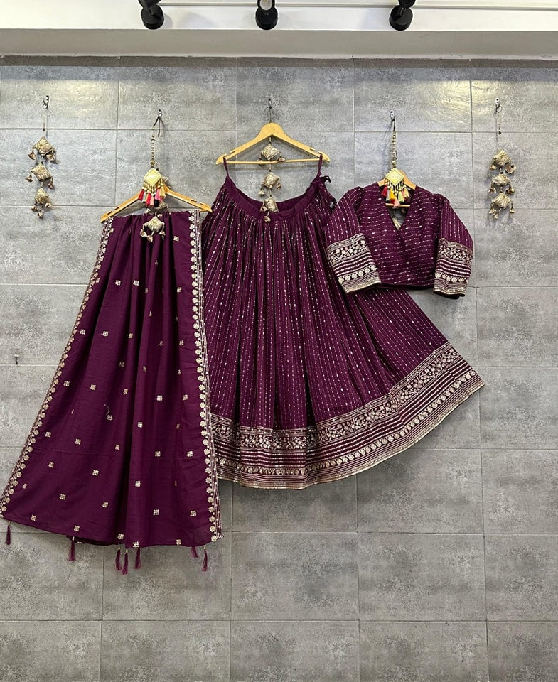 READY TO WEAR HEAVY PARTY WEAR LEHENGA