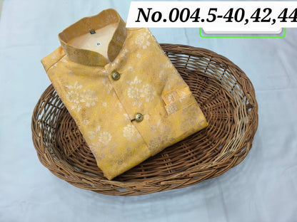 MEN’S JACKET - YELLOW - SLIM FIT