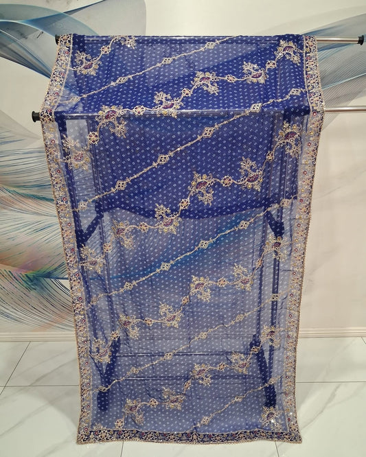 VINTAGE DUPPATTA - ROYAL