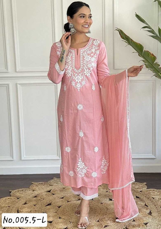 PURE COTTON EMBROIDERY SALWAR KAMEEZ SUIT