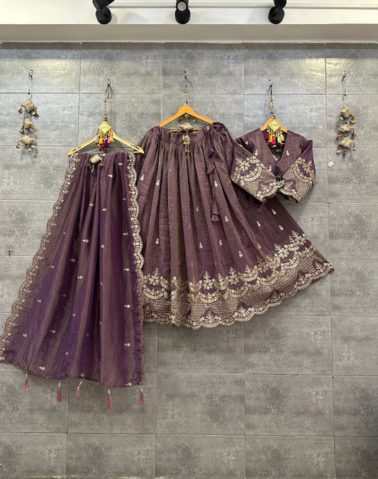 READY TO WEAR HEAVY PARTY WEAR LEHENGA