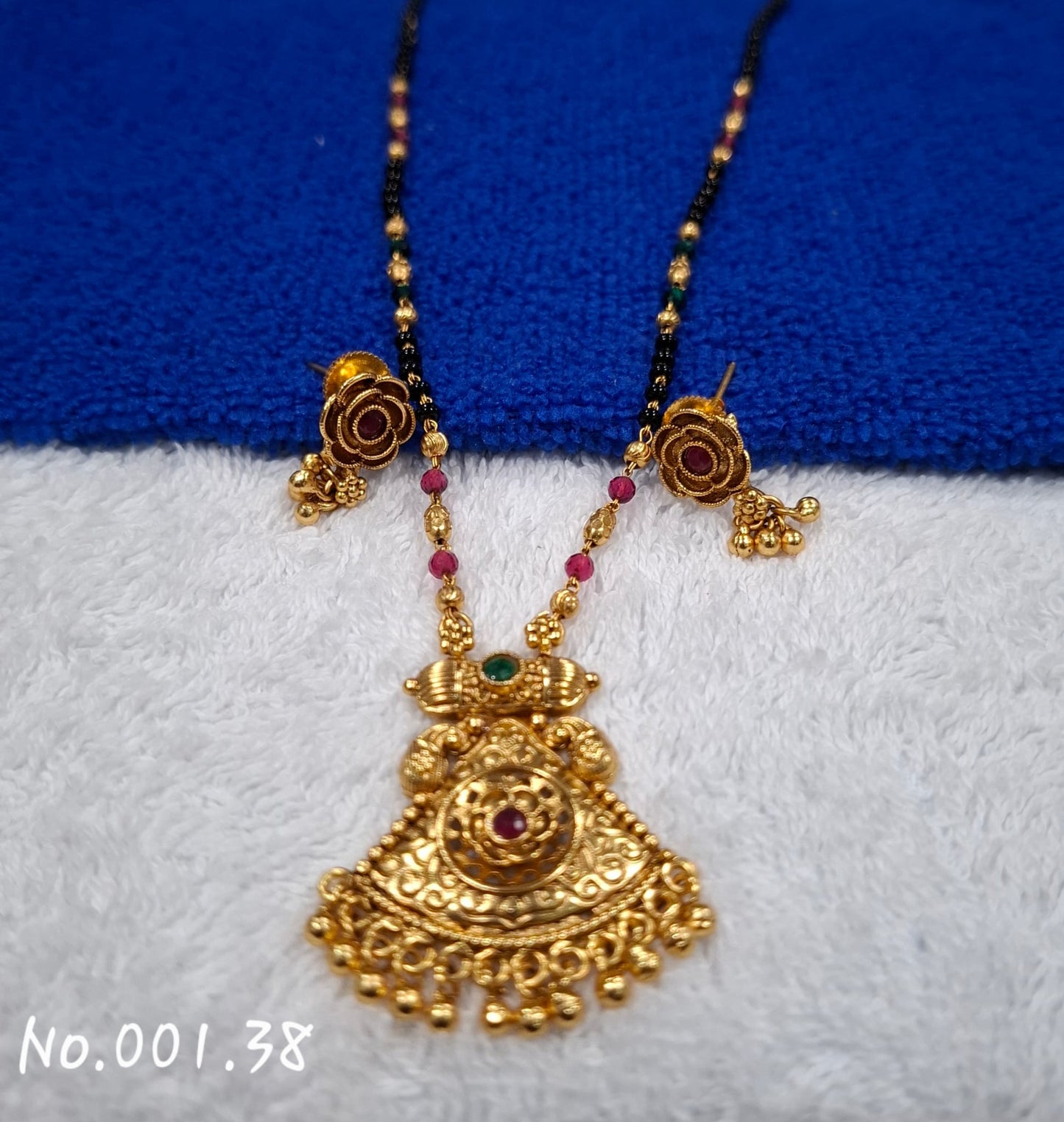 IMITATION MANGALSUTRA WITH EARRING