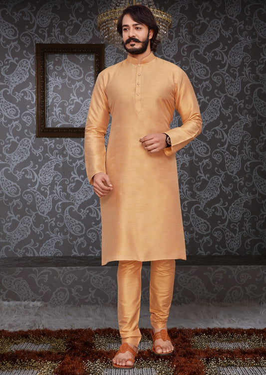 MEN’S STYLISH SILK KURTA PYJAMA