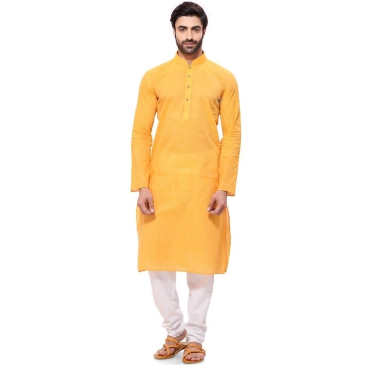 MEN'S KURTA ONLY - PURE COTTON