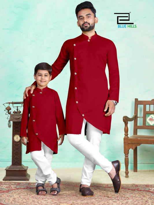 STYLISH & ATTRACTIVE FATHER & SON KURTA PYJAMA (COMBO)