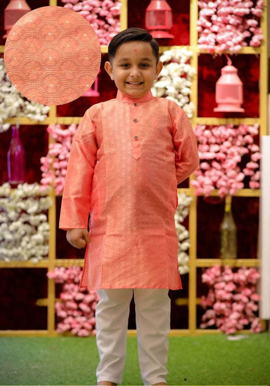 KID’S FANCY KURTA PYJAMA WITH HEAVY EMBROIDERY WORK