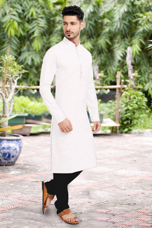 MEN’S STYLISH COTTON KURTA PYJAMA