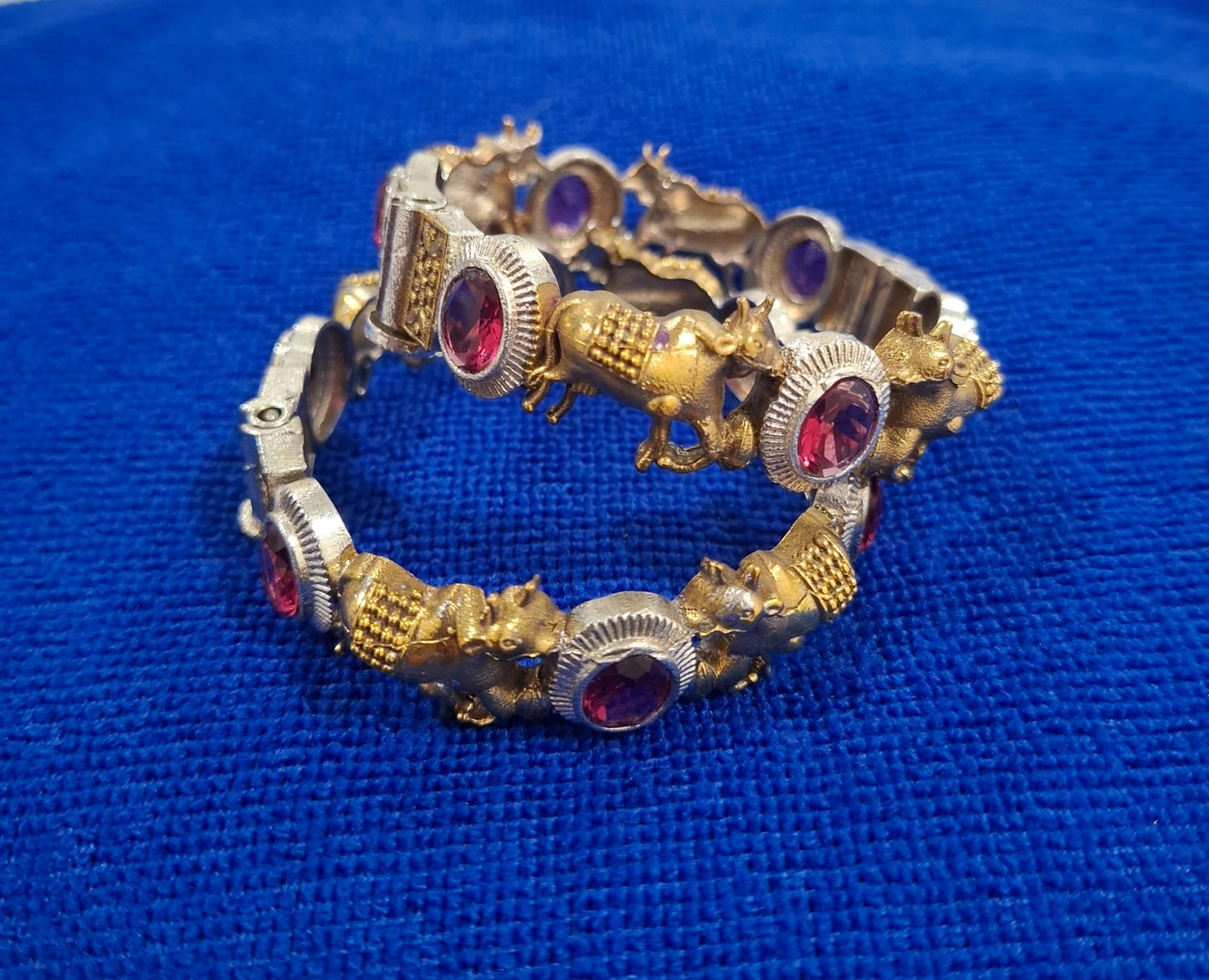 DUAL TONE KADA - OPENABLE - RUBY