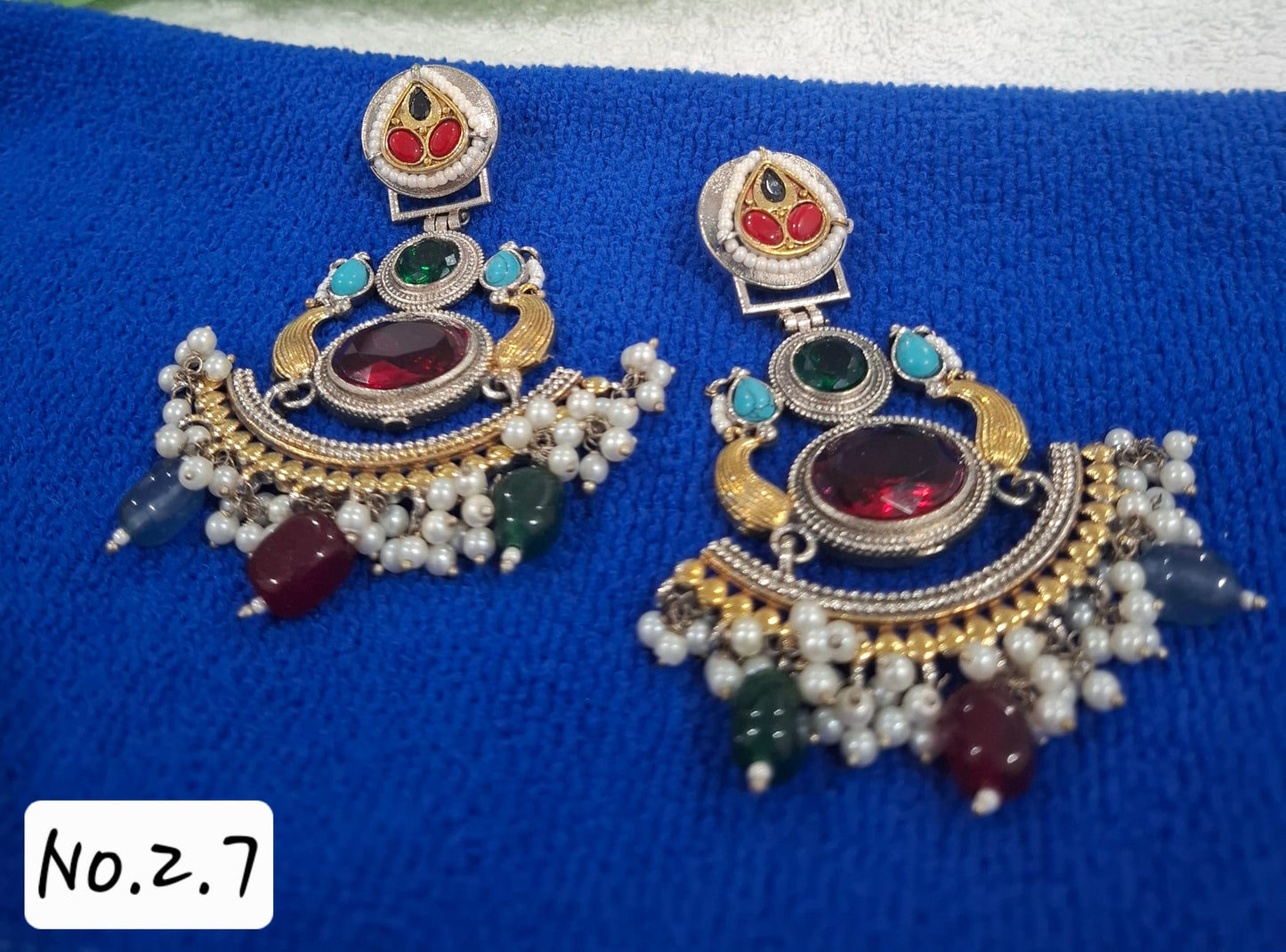 BEAUTIFUL FUSION LONG EARRING