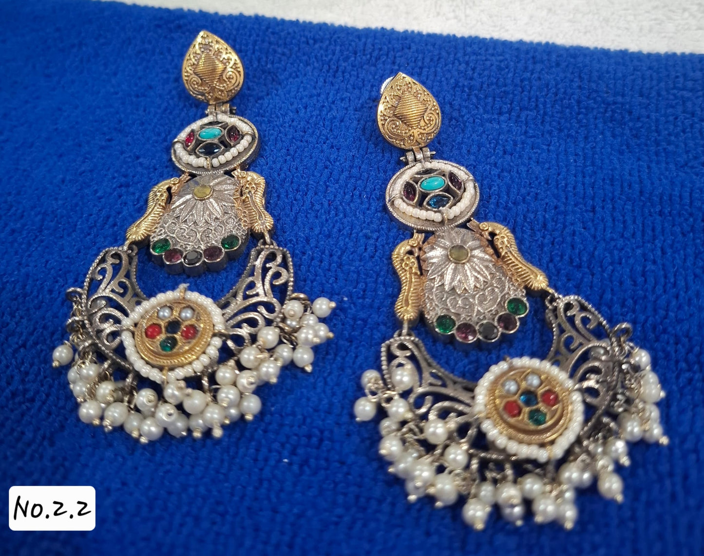 BEAUTIFUL FUSION STATEMENT EARRINGS