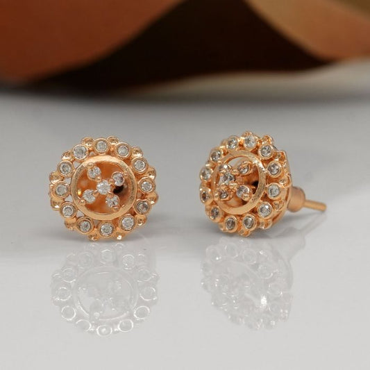 BEAUTIFUL ROSE GOLD STUD