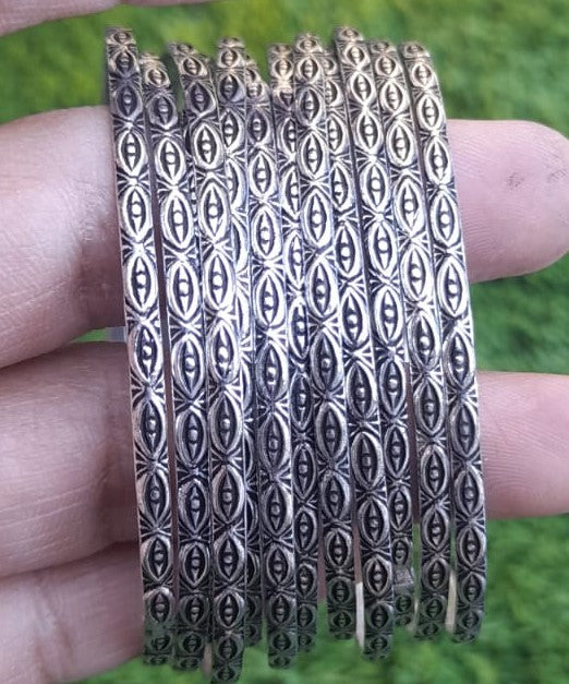 OXIDISED TRENDY BANGLES - 2.4/2.6